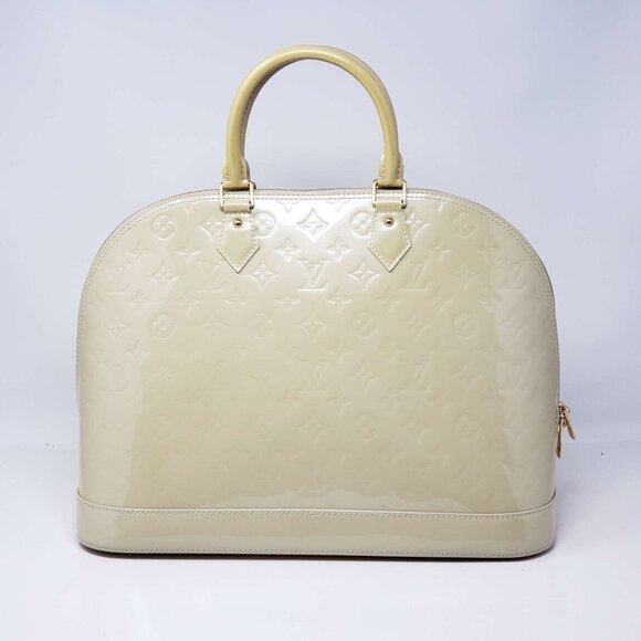 100% Authentic Louis Vuitton Alma GM Vernis Hand Bag - Picture 3 of 12